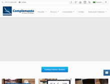 Tablet Screenshot of complemento.net.br